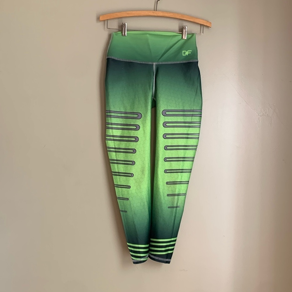 DF running compression leggings pants, baselayer ski pants